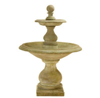 Thumbnail for Giannini Garden Carrara Two Tier Fountain