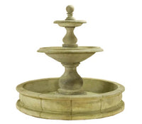 Thumbnail for Giannini Garden Carrara Two Tier Fountain with 66