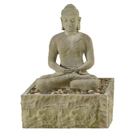 Giannini Garden Sitting Buddha Fountain