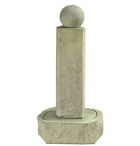 Thumbnail for Giannini Garden Rock Pillar Fountain With Ball