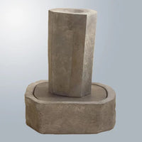 Thumbnail for Giannini Garden Rock Pillar Fountain Short