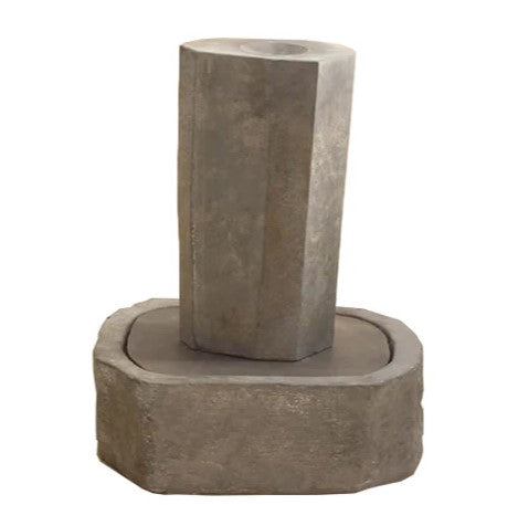 Giannini Garden Rock Pillar Fountain Short