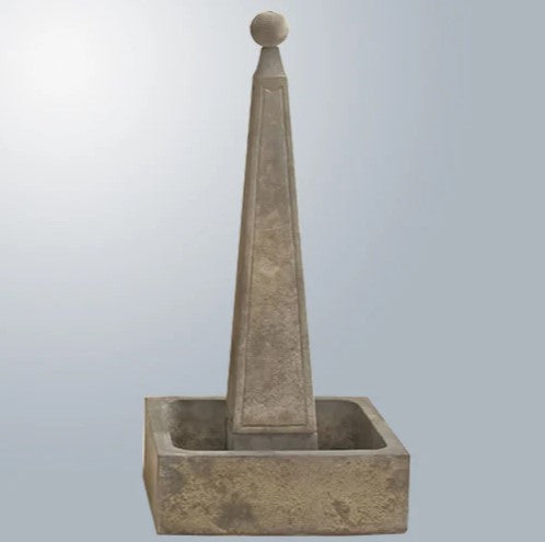Giannini Garden Obelisk Fountain