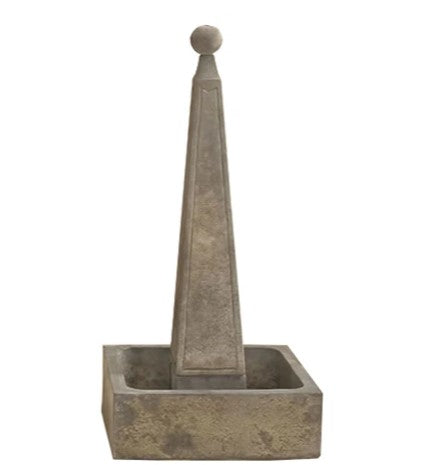 Giannini Garden Obelisk Fountain