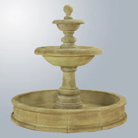 Thumbnail for Giannini Garden Villa Santini Two Tier Pond Fountain Tall