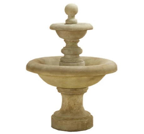Giannini Garden Villa Santini Two Tier Fountain