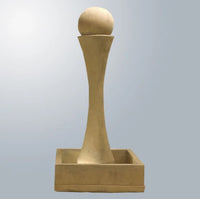 Thumbnail for Giannini Garden Equinox Sphere Fountain with Square Bowl