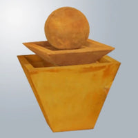 Thumbnail for Giannini Garden Two Tier Tapered Square Fountain