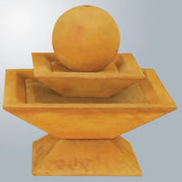 Thumbnail for Giannini Garden Shallow Two Tier Tapered Square Fountain