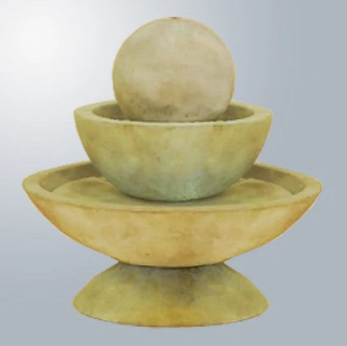 Giannini Garden Round Combo Fountain - Small