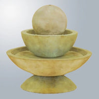 Thumbnail for Giannini Garden Round Combo Fountain - Small