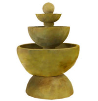 Thumbnail for Giannini Garden Tondo Three Tier Fountain With Spillways