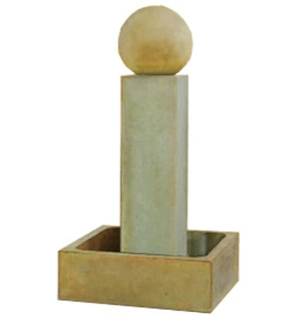 Giannini Garden Smooth Pilar Fountain Short