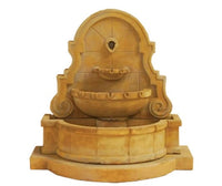Thumbnail for Giannini Garden Liguria Wall Water Fountain with Step and Concrete Spout