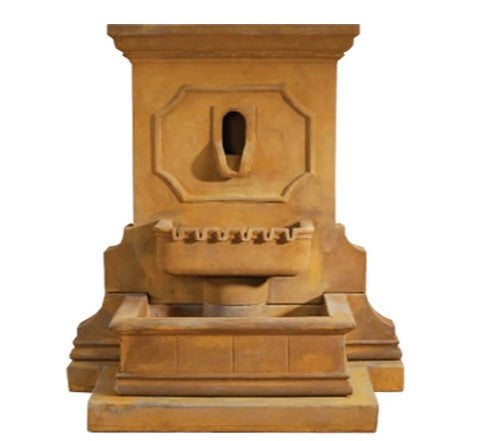 Giannini Garden Savonna Wall Fountain With Step