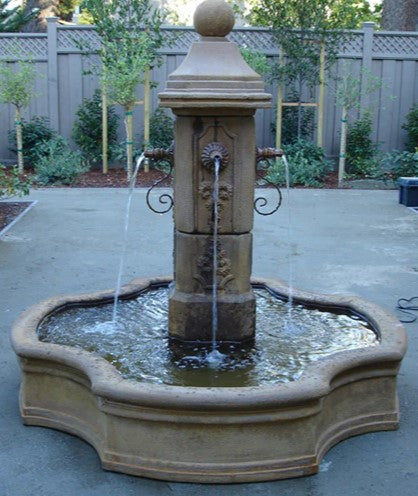 Giannini Garden Monaco Pond Fountain For Spouts