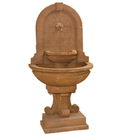 Giannini Garden Montefalco Wall Fountain For Bronze Spout