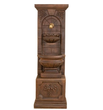 Giannini Garden St. Helena Fountain With Base For Bronze Spout