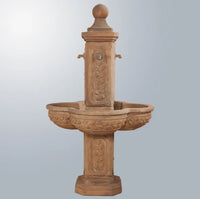 Thumbnail for Giannini Garden Limone Courtyard Fountain With Concrete Spouts
