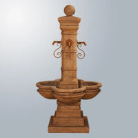 Thumbnail for Giannini Garden Avignon Courtyard Fountain For Rustic Iron Spouts