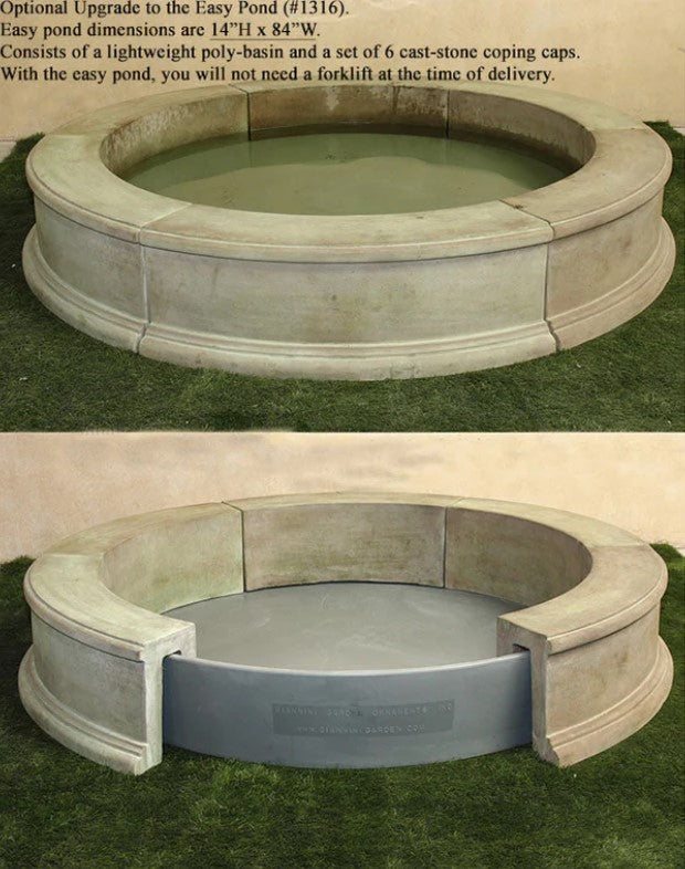 Giannini Garden Aquitaine Pond Fountain