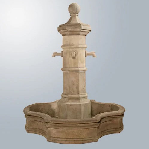 Giannini Garden Octavia Fountain With 70" Monaco Pond