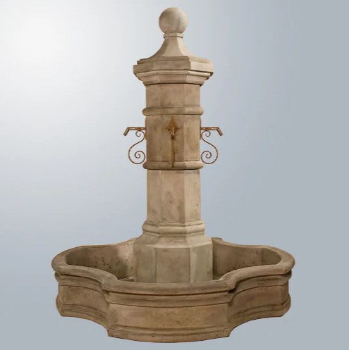 Giannini Garden Octavia Fountain With 70" Monaco Pond