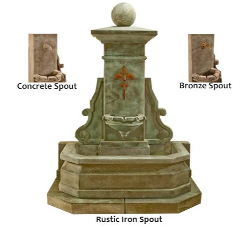 Giannini Garden Avignon Wall Fountain