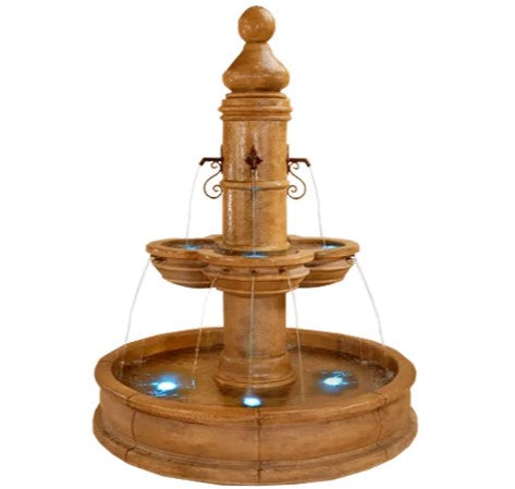 Giannini Garden Beaumont Fountain With 70" Pond