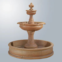 Thumbnail for Giannini Garden Fleur De Lis Pond Fountain