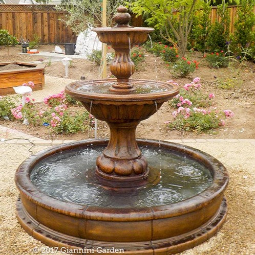 Giannini Garden Sienna Pond Fountain