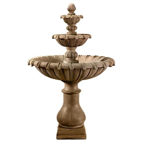 Giannini Garden Grand Chateau Three Tier Fountain