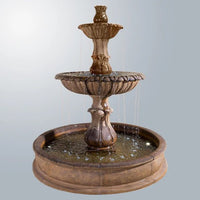 Thumbnail for Giannini Garden Grandis Calanthia Two Tier Pond Fountain
