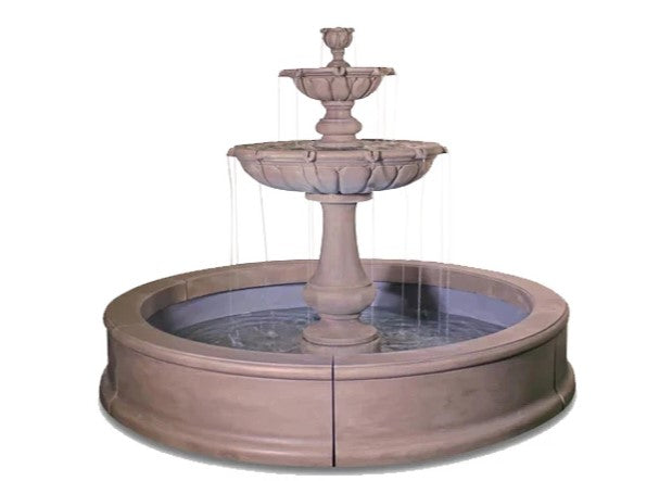 Giannini Garden Vicentina Fountain with Pond