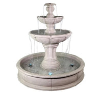 Thumbnail for Giannini Garden Velia Three Tier Pond Fountain