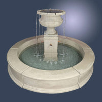 Thumbnail for Giannini Garden Piazza Aventino Easy Pond Fountain w/ Copper Spouts