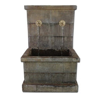 Thumbnail for Giannini Garden Antibes Deux Wall Fountain for Bronze Spouts