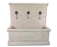 Thumbnail for Giannini Garden Antibes Trois Wall Fountain for Rustic Spouts