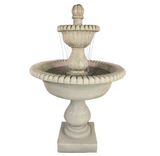 Giannini Garden Malibu Two Tier Fountain