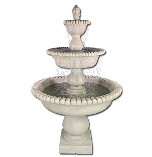 Giannini Garden Malibu Three Tier Fountain