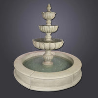 Thumbnail for Giannini Garden Urbino Grande Three Tier Easy Pond Fountain