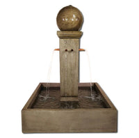 Thumbnail for Giannini Garden Quadrum Courtyard Fountain with Ball
