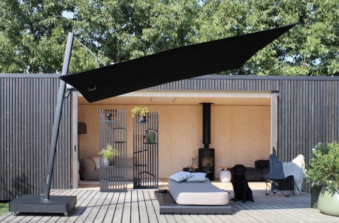 Umbrosa Versa UX Full Black Square Umbrella
