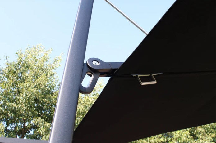 Umbrosa Versa UX Full Black Square Umbrella