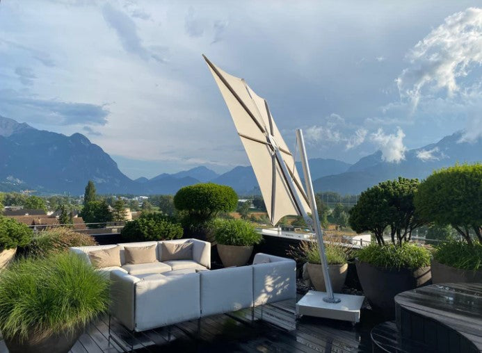 Umbrosa Spectra Forward 80° Cantilever Umbrella