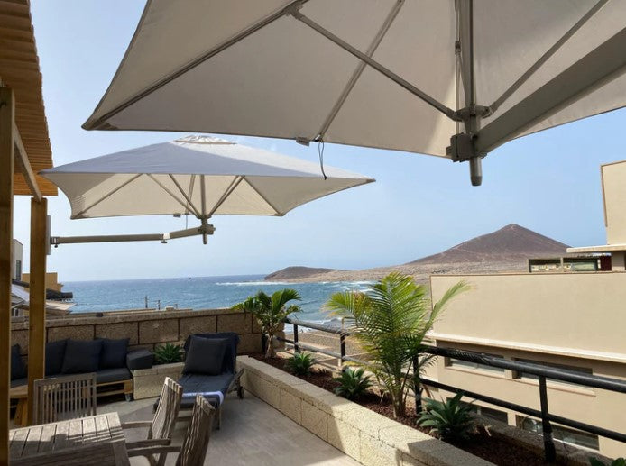 Umbrosa Paraflex Wall Mounted Umbrella - Square