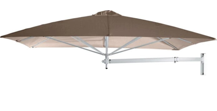 Umbrosa Paraflex Wall Mounted Umbrella - Square