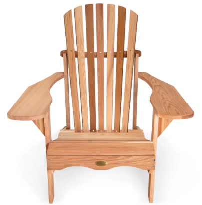 All Things Cedar Adirondack Cedar Patio Chair