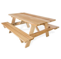Thumbnail for All Things Cedar 6-Ft Cedar Picnic Table