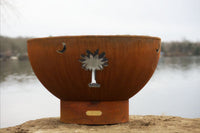 Thumbnail for Fire Pit Art Tropical Moon Fire Pit